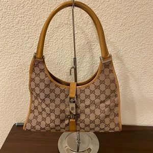 Authentic Gucci Monogram Shoulder Bag